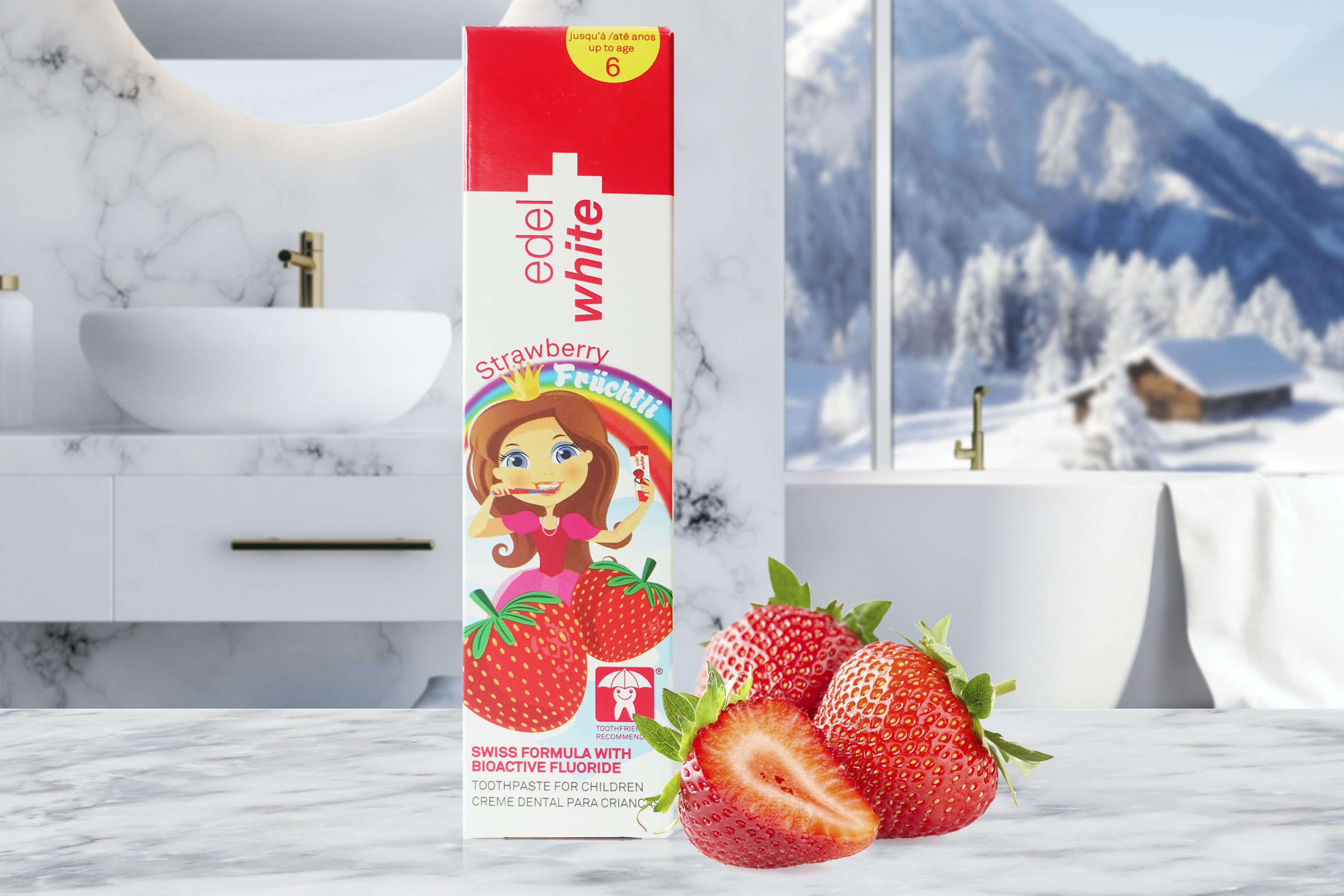 Dentifrice enfant fraise Früchtli