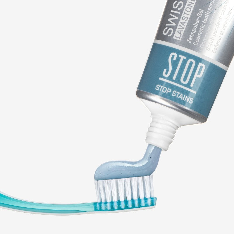 Dentifrice Blanchissant et Booster de Teinte - STOP Stain Swiss Whitening